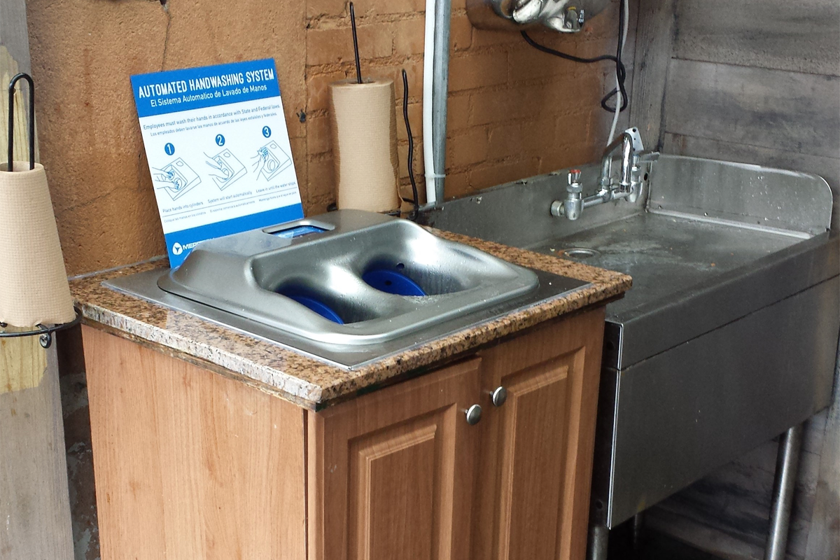 CleanTech ELFC Automatic Hand Washing Station Meritech